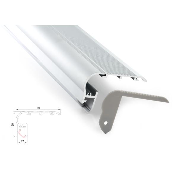 Surface-mounted lights LED Linear lighting Aluminum Profile Diffused Cover