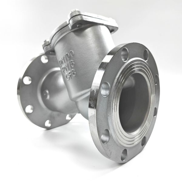 Stainless Steel Water Filter Industrial/Municipal/Fire Protection, Flanged Connection, High-Efficiency Filtration,  ISO