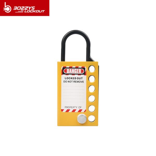 BOSHI Hot Sale Products Aluminum Alloy Material Lockout Hasp For 6 Padlocks