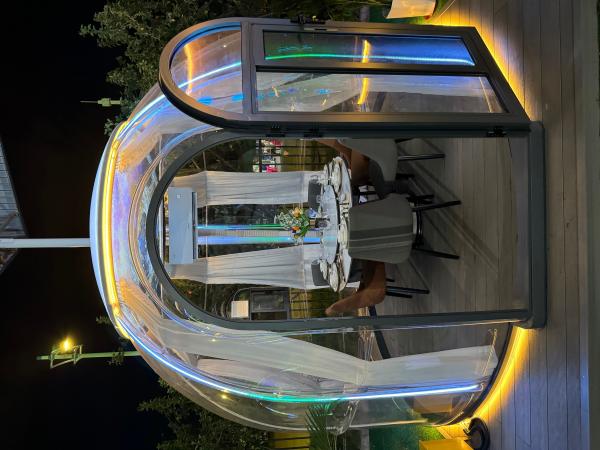 Hot-selling Polycarbonate Dome House Waterproof  View Star Bubble House Sound Insulation Geodesic Dome