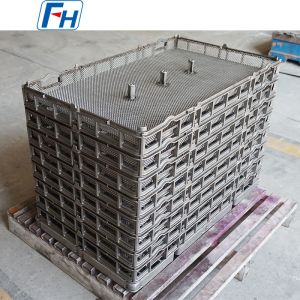 Austenitic Heat Resistant Steel Heat Treatment Baskets For Localized Treatment Of Small Parts