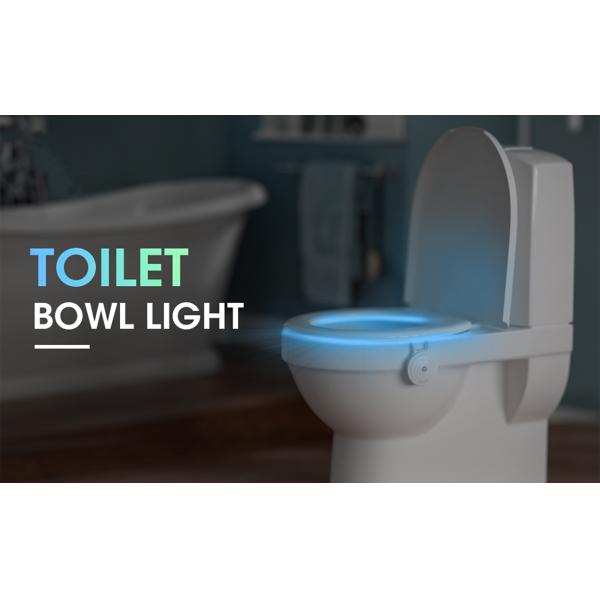 toilet night light led motion activated water-proof with UV sterilization