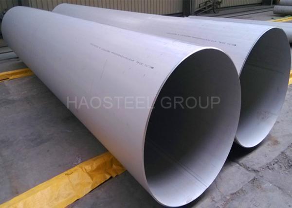 Diâmetro soldado de aço inoxidável da tubulação de ASTM JIS grande para o transtorte fluido industrial