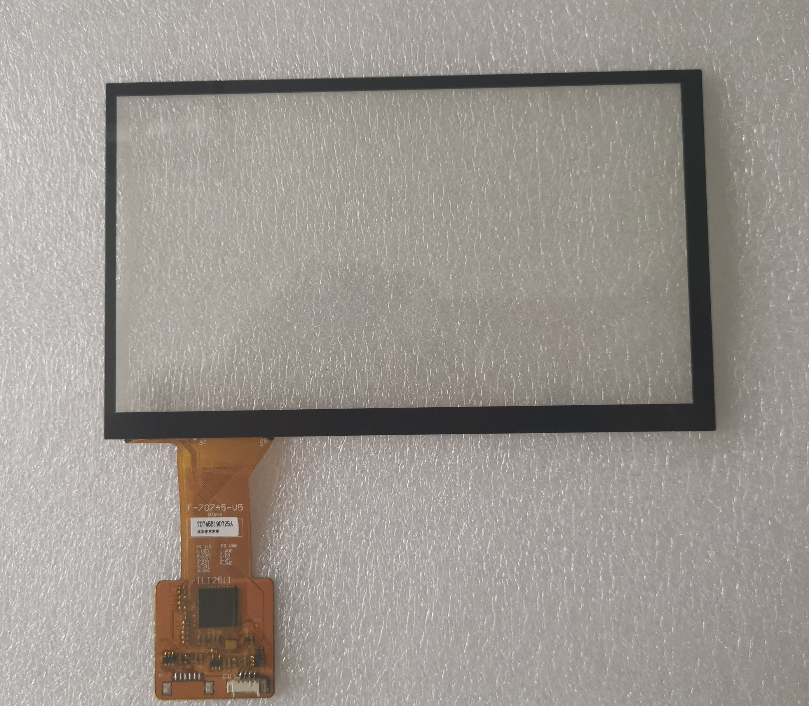 3.5'' Touch Panel Multi Touch COF CTP LLI2130 IC I2C Интерфейс PCTP настраиваемый