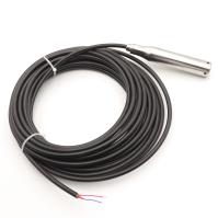 Sensor de nivel sumergible con cable de fluoruro de polivinilo con estabilidad del 0,25% FS / año y rango de temperatura de -20C-80C