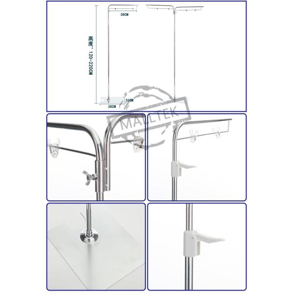 Металлическая розничная торговля Магазинные принадлежности Супермаркет POP Дисплейный стенд для хранения Рекламный плакат