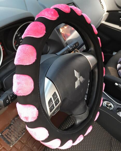 Car steering wheel cover fabric cover car steering wheel cover easy clean