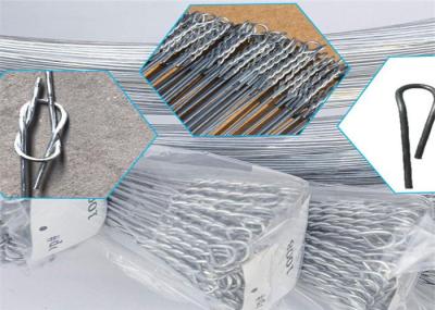 3.0mm Galvanized Single Loop And Double Loop Quick Link bale ties wire