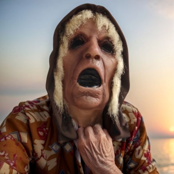 Creepy Masks Designed for Frightening Looks Ideal for Haunted Houses and Spooky Entertainment Venues
