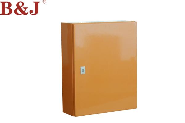 Single Door Lockable Metal Enclosure 1.2mm Zinc Coated Steel Custom Colour