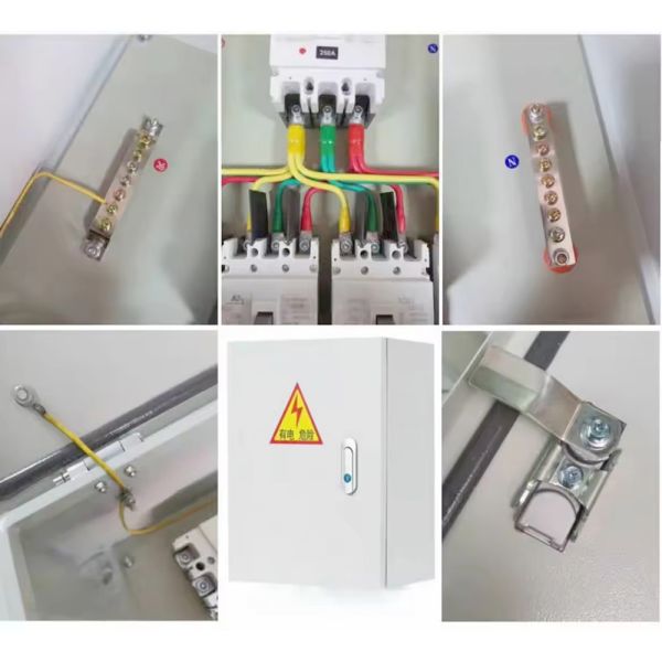 IP55-rated Stainless Steel Electrical Distribution Box 380V Power Distribution Cabinet for Outdoor Industrial Use
