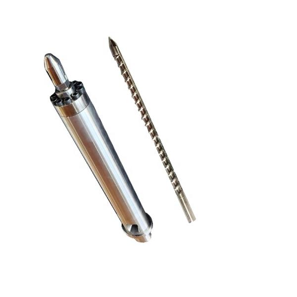 Customized Injection Screw Barrel Set for Injection Molding Machine  gas vacuum precision products powder alloy cast film machine Injection Screw and Barrel