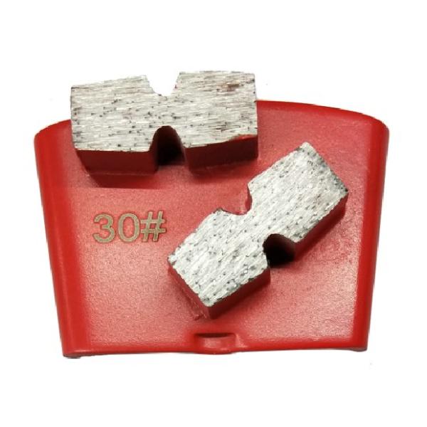 Silver Welding Metal Bonded Concrete Grinding Plate For HTC Systems