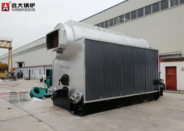 Hand Operate Wood Coal Boiler 1.0 Mpa Rated Working Pressure ISO9001 Certification