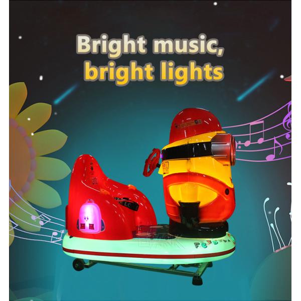 Cartoon Appearance Kids Ride With lollipop vending function coin operated machine for sale