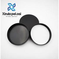 10pcs tampas de garrafas de cosméticos plástico à prova de adulteração superfície Matt sem nervuras resistente a crianças CRC tampas de plástico tampa