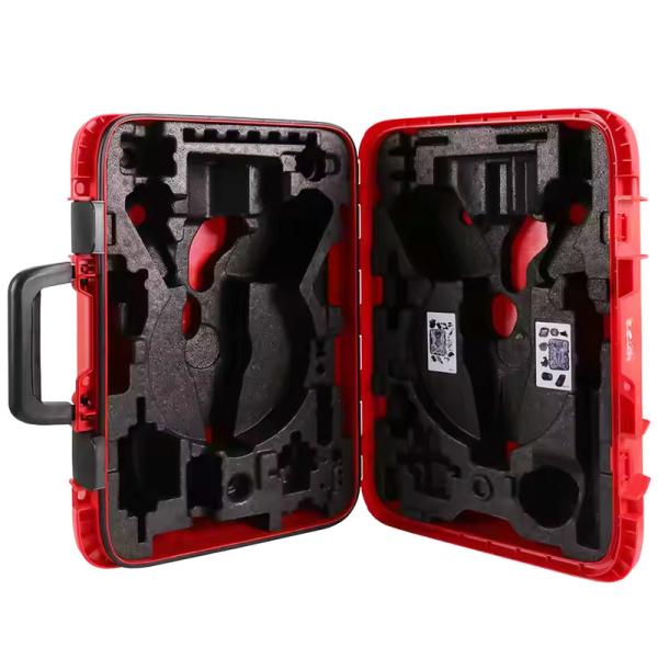 New Red Plastic Hard Case for Surveying Instrument TZ05/08/12 TS16/ TS10 Total Station