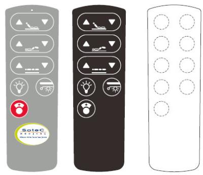 Painel de controle remoto flexível da membrana da tela de toque para aparelhos electrodomésticos