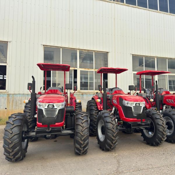 Chinese Farm Tractor with 73.5KW Engine Power 12F 12R Transmission and Turbocharged Intercooler