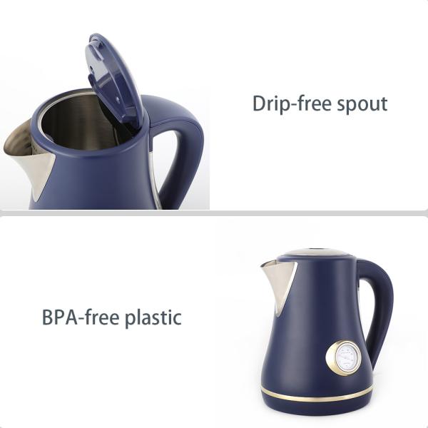 Cordless Stainless Steel Electric Kettle 1.7 Liter For Home Appliances electric tea kettle