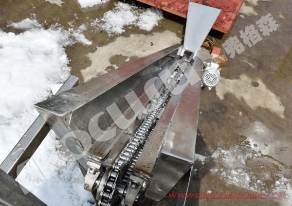 50kg 100kg Trituradora de hielo de bloques industriales Focusun rendimiento eficiente