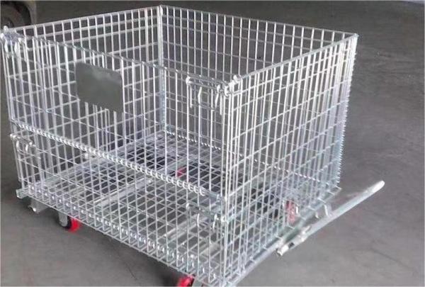 Cages de stockage en treillis métalliques soudés