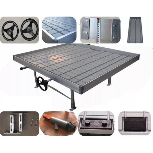 Поднос потока гидропоники Seedbed питомника Судов отлива 50KG/M2 и подачи свертывая