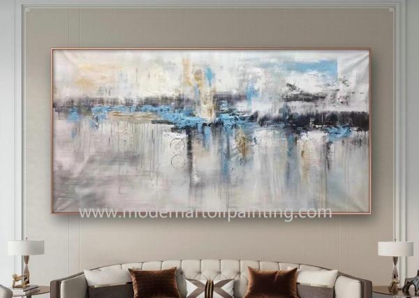 24 X 48 Hand Painted Acrylic Wall Painting Modern Wall Art For Living Room