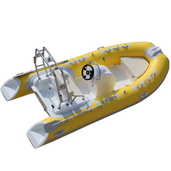2022 rigid bottom for fishing and relaxing more colors  inflatable boat  13ft orca rib390C with back cabin