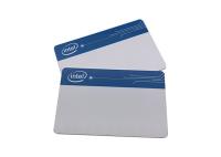 Carte d'identité intelligente HF RFID ISO 14443A Carte PVC avec impression métallique