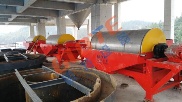Small Scale Mining Iron Ore Beneficiation Plant with 2-3 t/h Hematite Magnetic Separator
