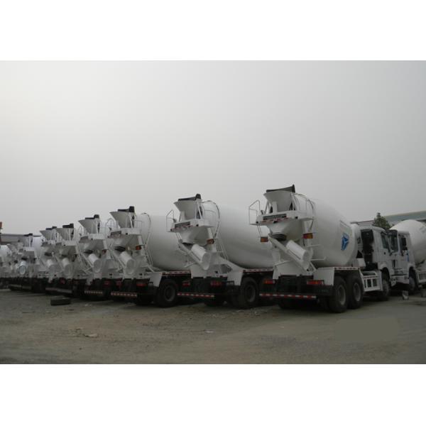 Large Concrete Mixer Truck With High Strength Wear - Resistant Steel Plate Tank