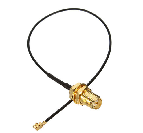 17CM Extension Cord UFL to RP SMA Connector Coaxial Cable / WiFi Pigtail Cable