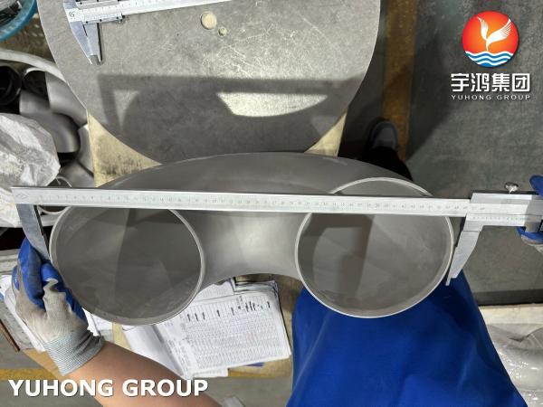 ASTM B366 N08810 alliage de nickel à 180° de courbure de retour pour l'installation de tuyaux à haute température