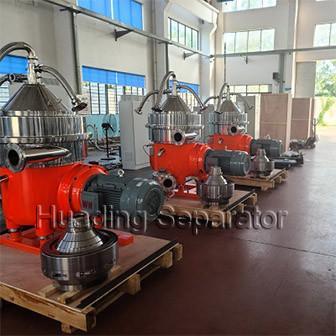 Bocal centrífugo 316L do separador do fermento 5.5kw automático