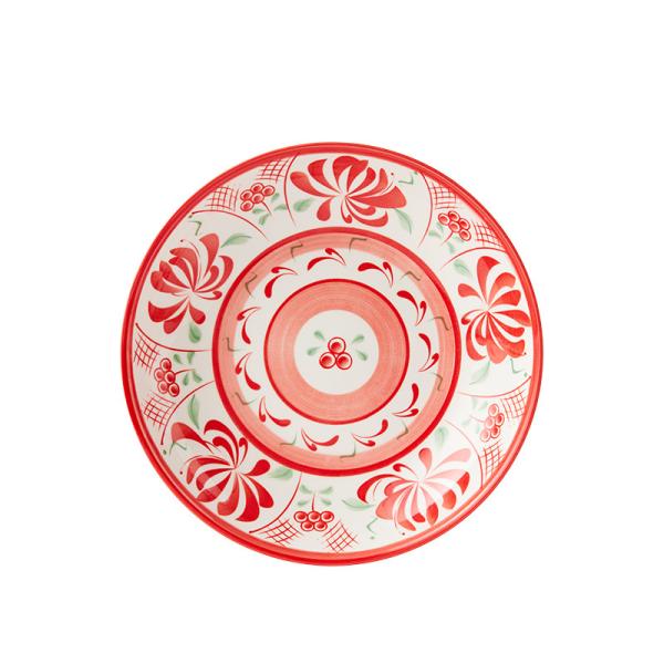 Ready To Ship In Stock Modern Style Ceramic Dinner Plate / Dinnerware With Customizable Color And Package Options As Gift