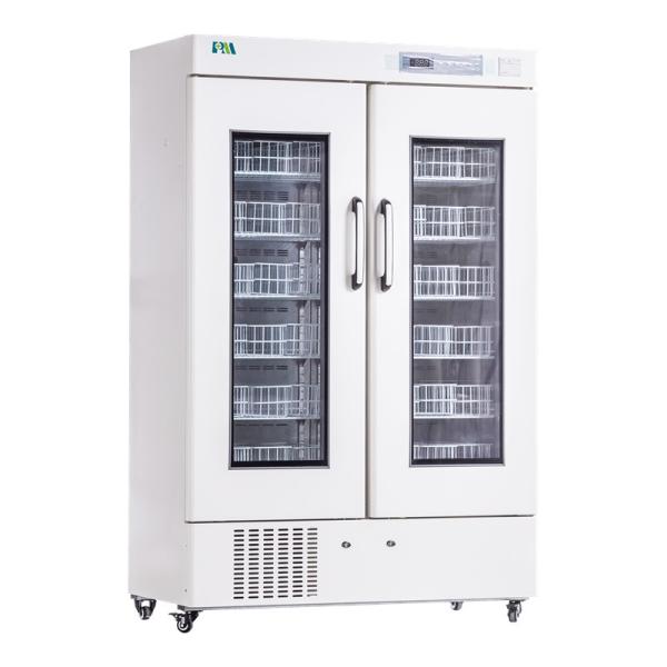 4 Degree 658 Liters Medical Double Door Blood Bank Refrigerator Large Capacity
