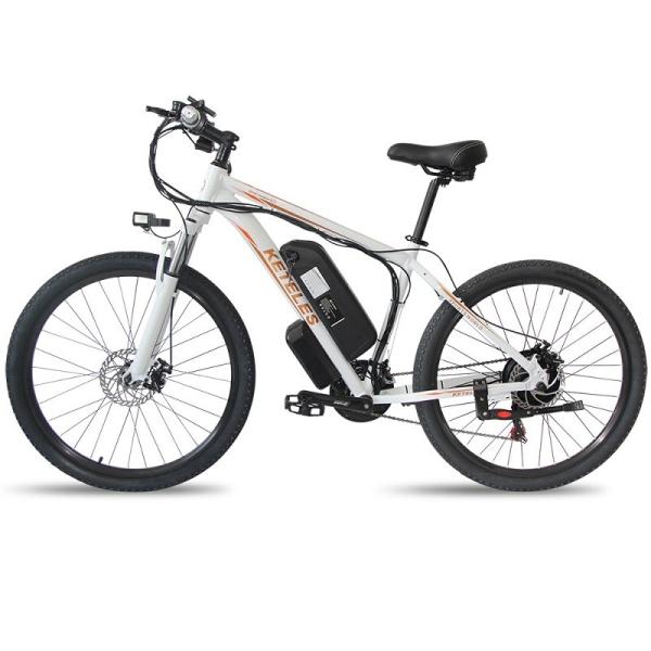 LED Headlight 26 Inch Electric Mountain Bike Battery Assist KETELES Multipattern