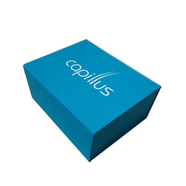 Glossy Lamination 6x6x3 Paperboard Magnetic Cosmetic Packaging Box