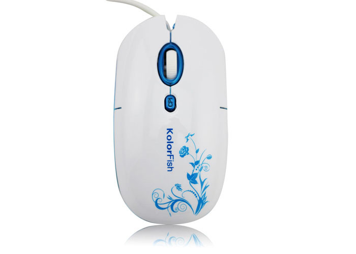 Newest Apple Design , 800 DPI / 1600 DPI Speed Change Wired 4 Keys Optical Computer Wired Mouse