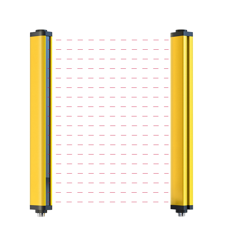 IP65 Safety Light Curtains PNP NPN Output With Anti Interference For Machinery Safety Guard