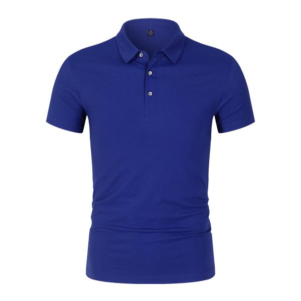 Custom Polo Shirt Print Or Embroidery Design Logo High Quality Cotton Polyester Men'S Golf Business Polo Shirt