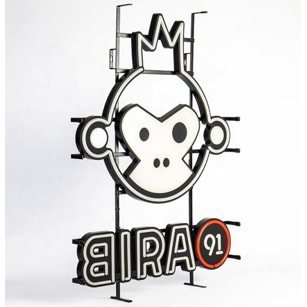 Свет логотипа СИД красочной неоновой вывески 15cm PVC ROHS неоновый