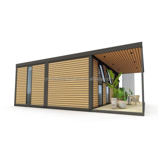 Easy-to-Assemble 20FT Light Steel Prefabricated Villa with Aluminum Alloy Windows