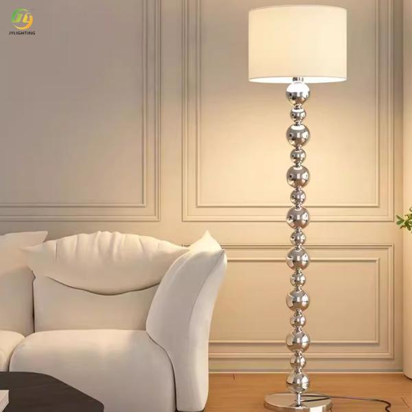 JYLIGHTING Simple Modern Wabi-sabi Style Living Room Bedroom Sofa Light Luxury Retro Floor Lamp
