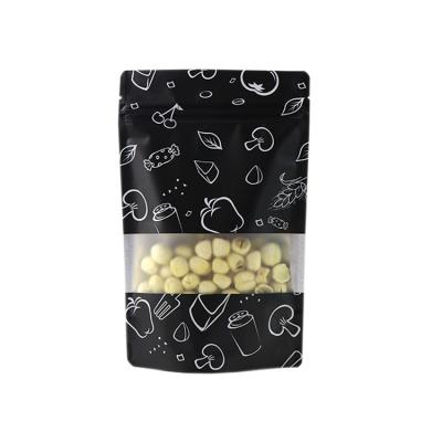 BOPP PET Laminated Flexible Packaging Stand Up Pouch With Frosted Window