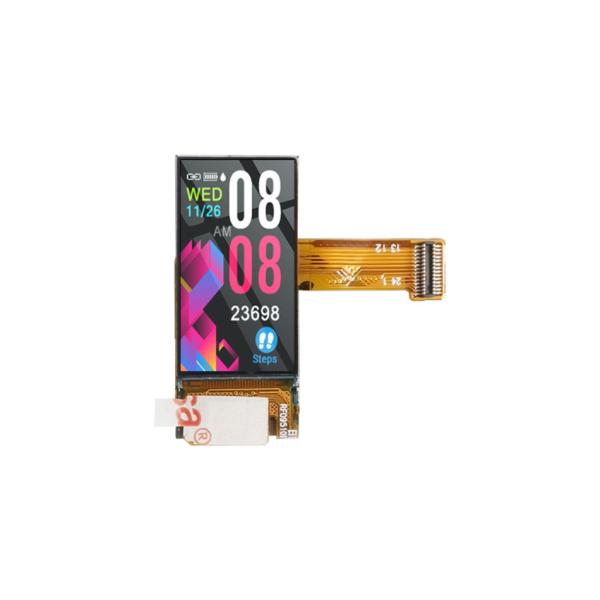 Écran OLED couleur de petite taille 0,95 pouce, résolution 120*240, interface SPI 24 broches, 300 cd/m²