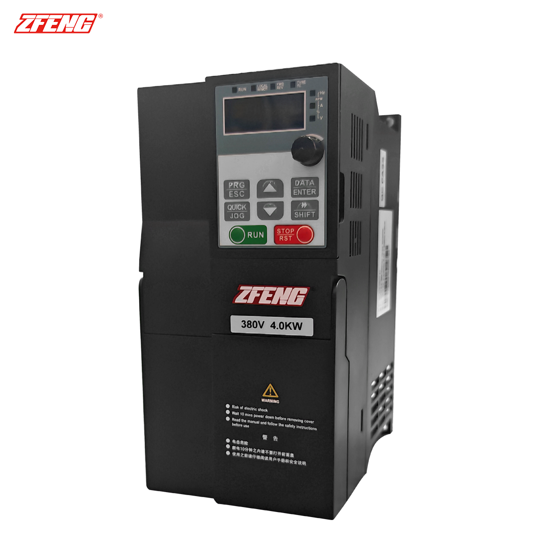 ZFENG AC Drive à fréquence variable 1HP-10HP 220V/380V VFD Inverseur de fréquence vectoriel, régulateur de vitesse du moteur de contrôle vectoriel pour pompe/ventilateur industriel, économie d'énergie avec protection contre la surcharge
