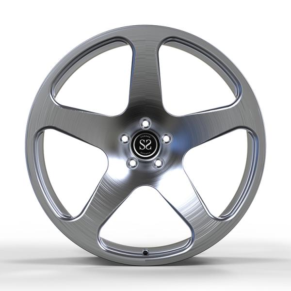 Ss1054 расположило ступенями серую щетку 1-Pc выковало колеса сплава на Porsch 991 5x130