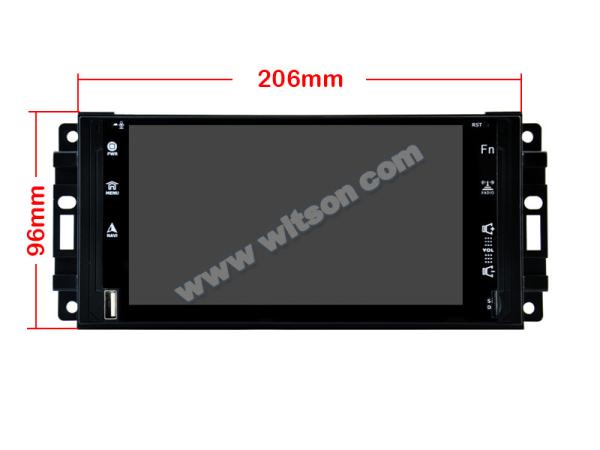 7 Ecrã OEM estilo sem DVD Deck para Jeep Wrangler Dodge Grand Cherokee